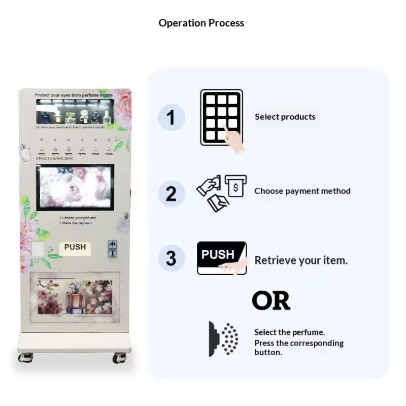 Luxury Fragrance Vending Machi - огляд і ціна Perfume Fragrance Sale