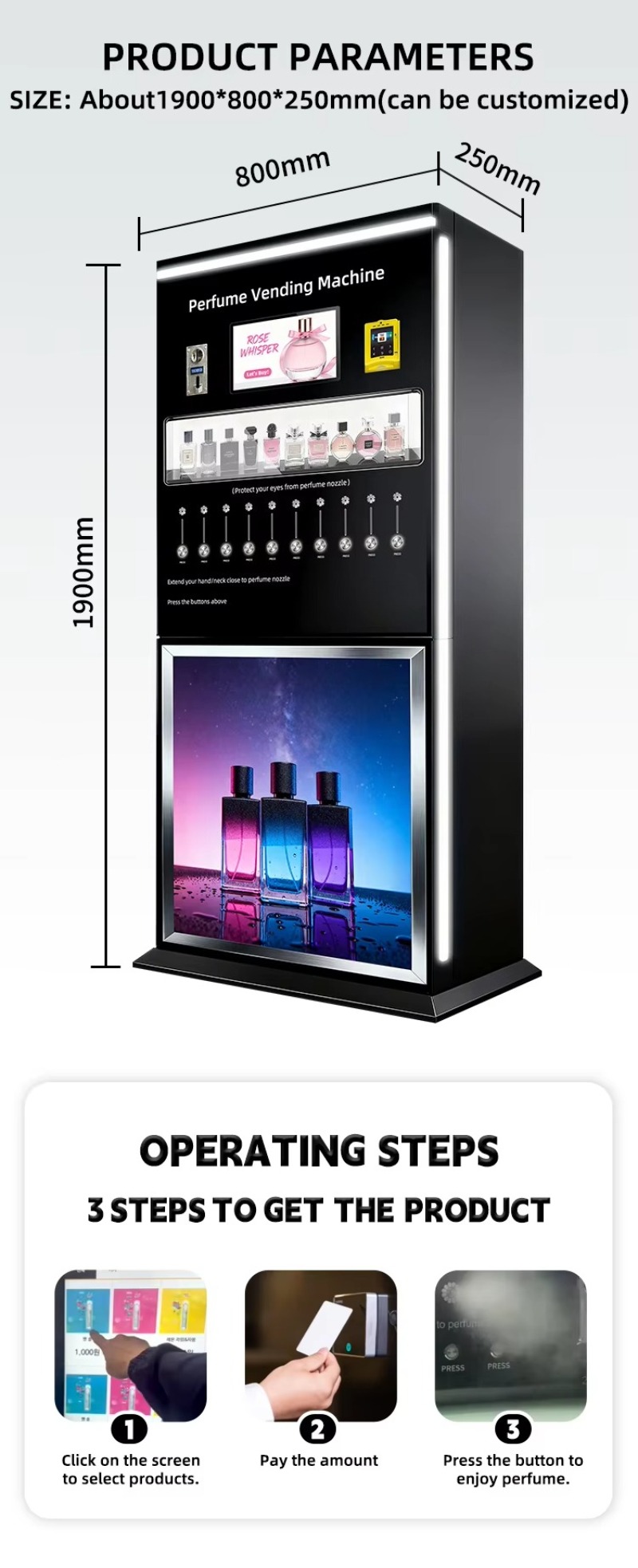 Automatic Perfume Spray Machin - огляд і ціна Perfume Fragrance Sale
