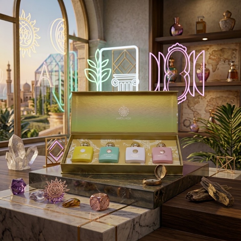 AMOUAGE 30ML X4 Perfume Gift S - огляд і ціна The Collection Perfume Fragrance