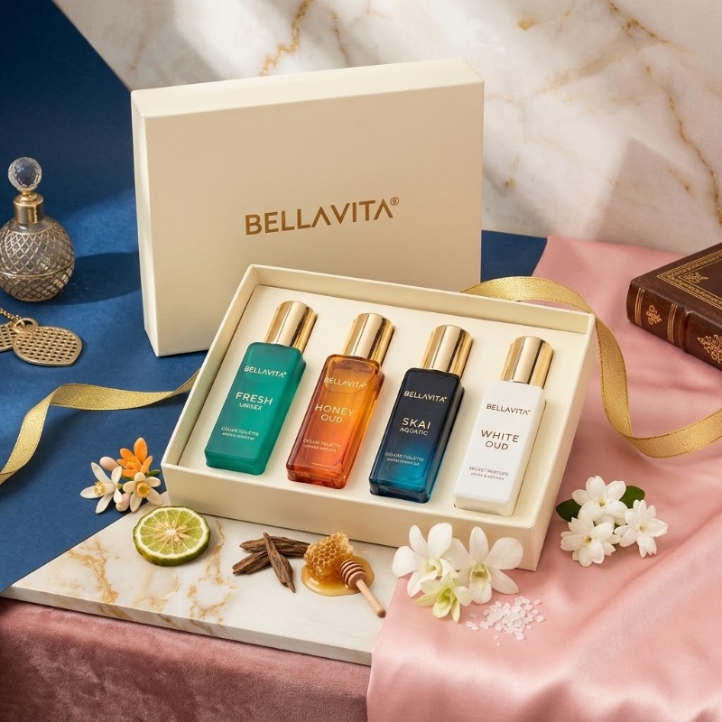 20MLx4 Unisex Mini Perfume Set - огляд і ціна The Collection Perfume Fragrance